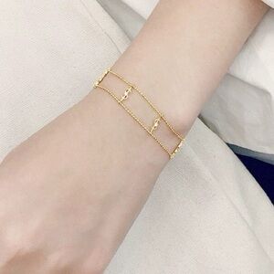 - Authentic-18K Gold Vermeil Money 💰 bracelet